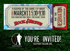 KoTG Rock and Brews VIP Night